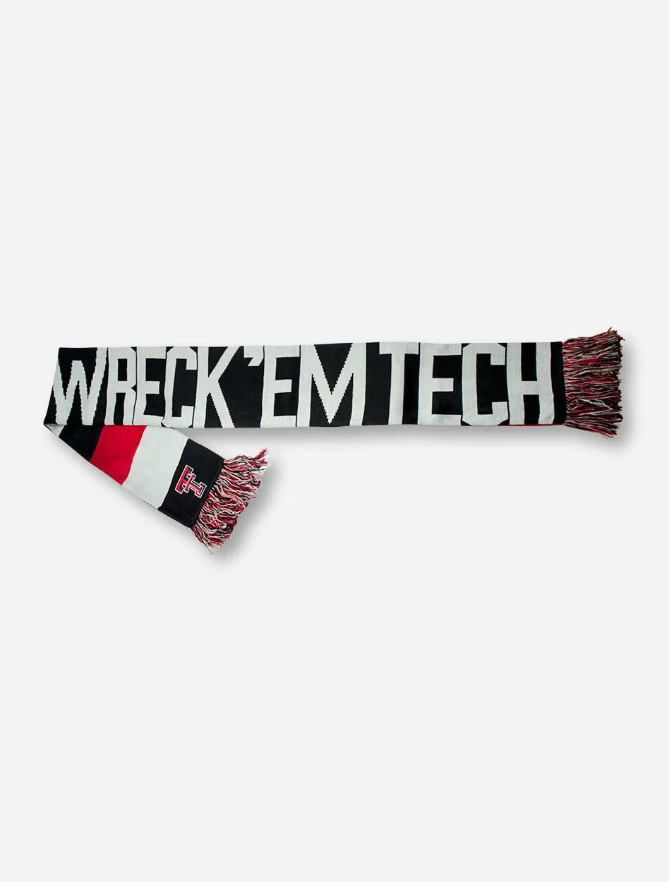 47 Brand Texas Tech Reversible Baker Red, Black & Grey Scarf