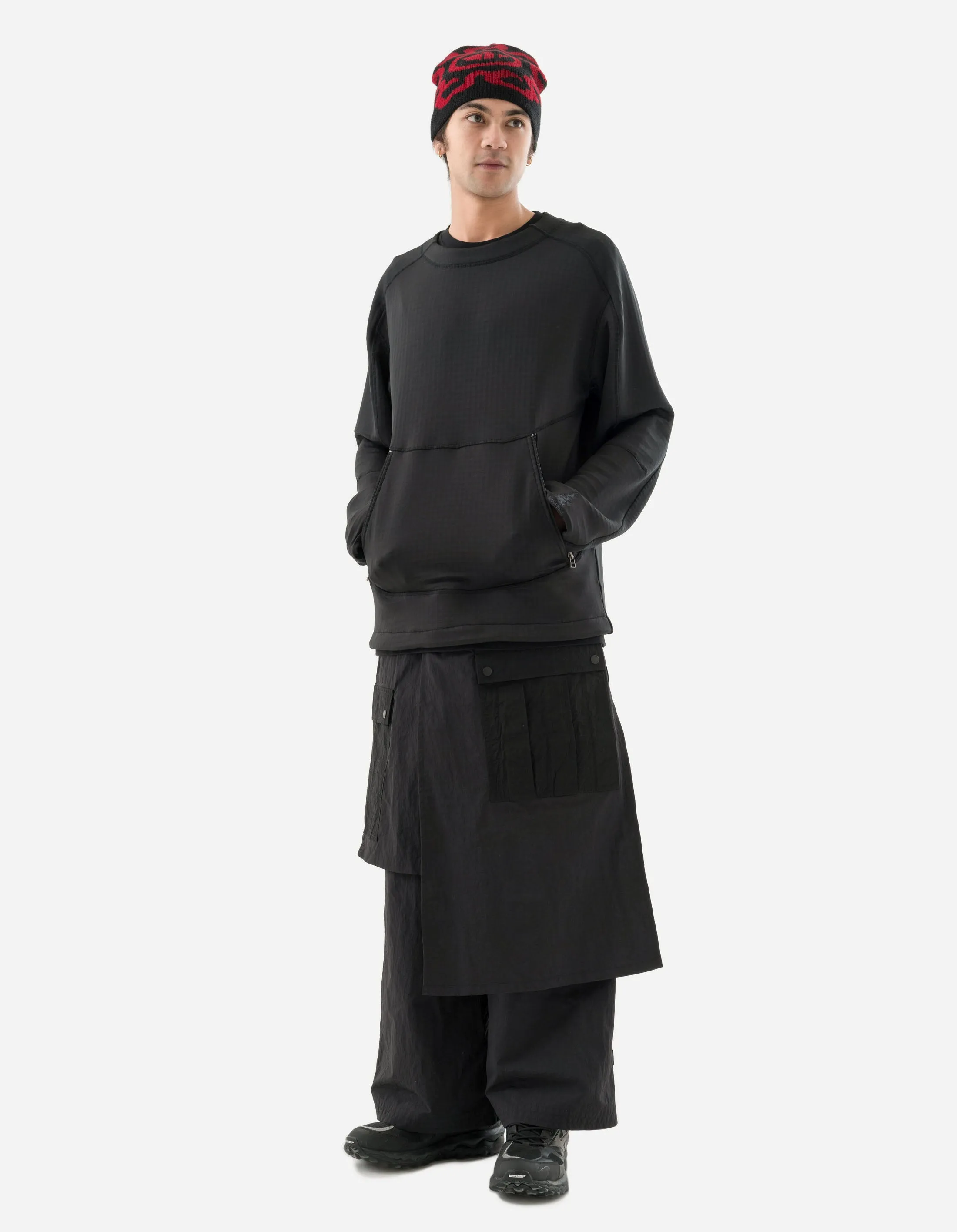 5280 Polartec Air Cargo Crew Sweat Black