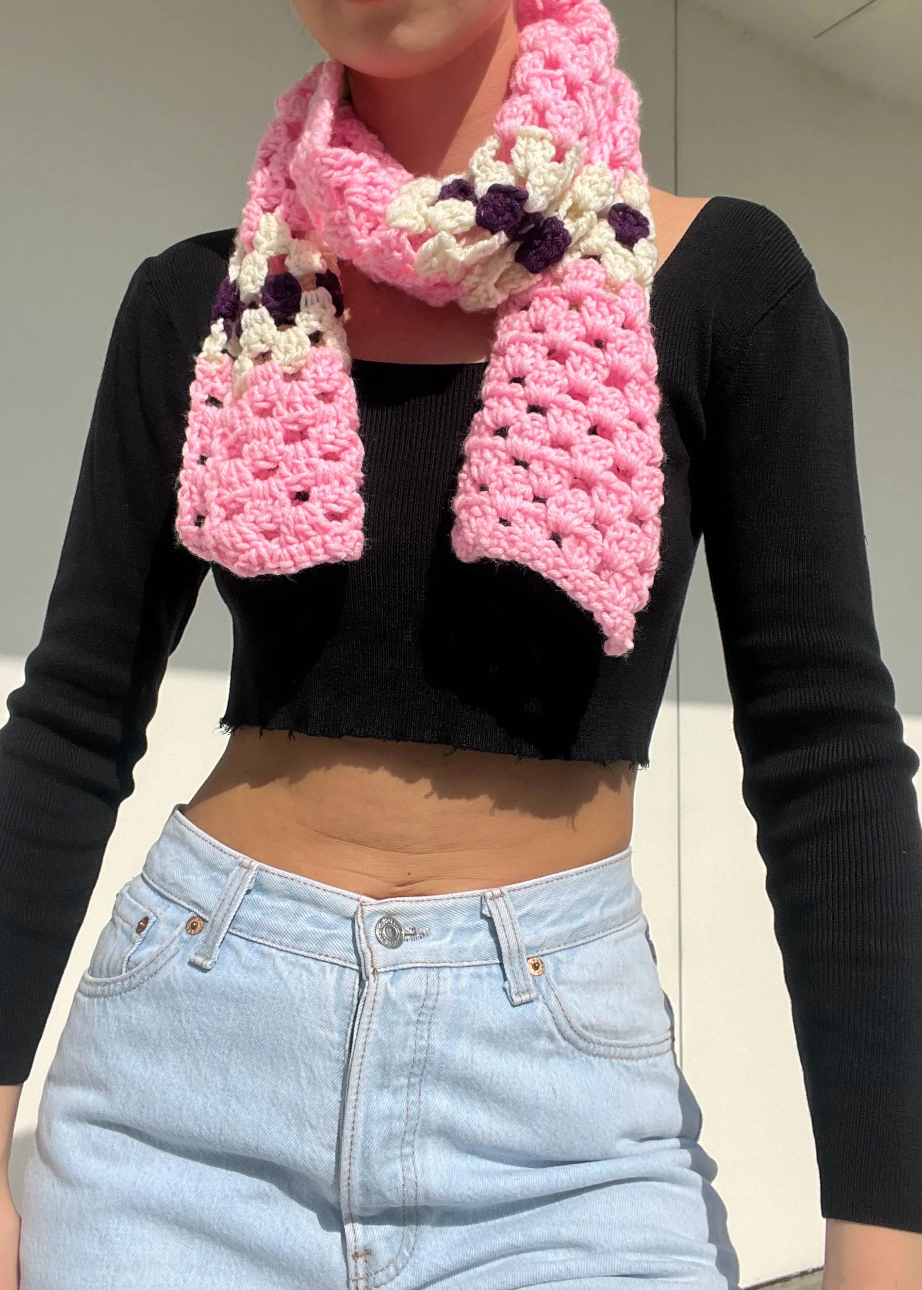 90's Candy Knit Scarf