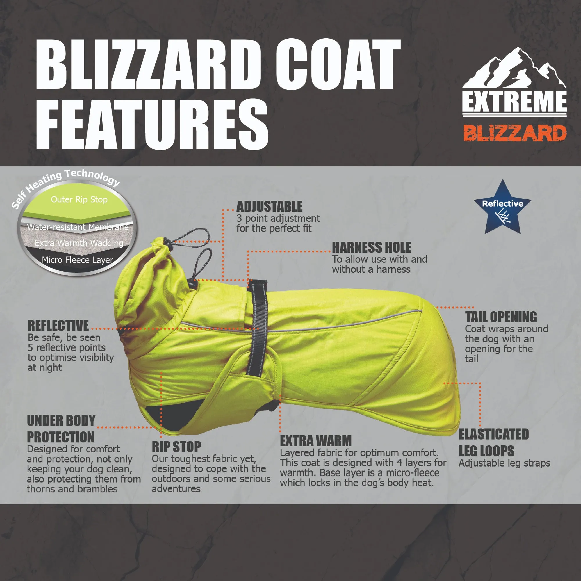 Ancol Extreme Blizzard Dog Coat