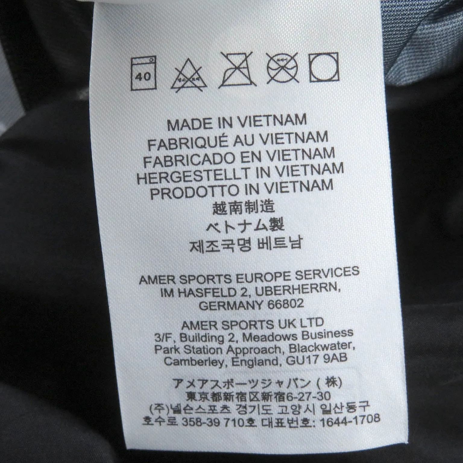 ARC'TERYX Mountain Hoodie X00007301 Main: 100% nylon black BETA LT JACKET mens XS Used