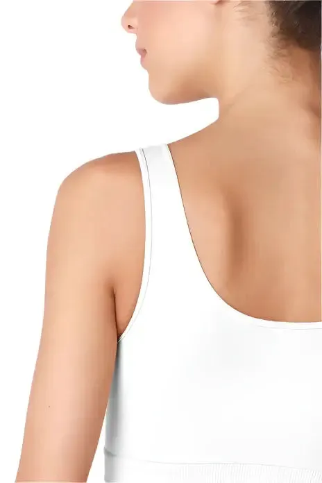 Basic Crop Top - White