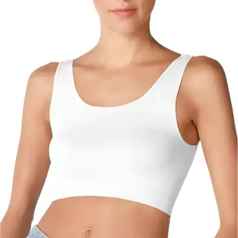 Basic Crop Top - White