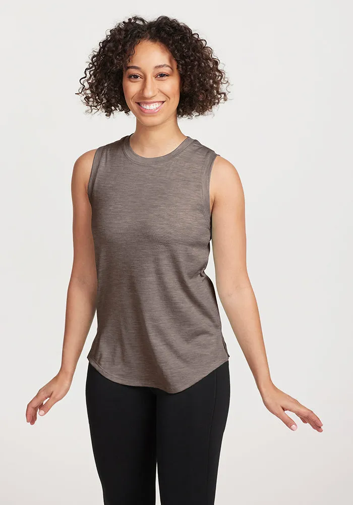 Bella Tunic Top • Final Sale Deals! - Simply Taupe