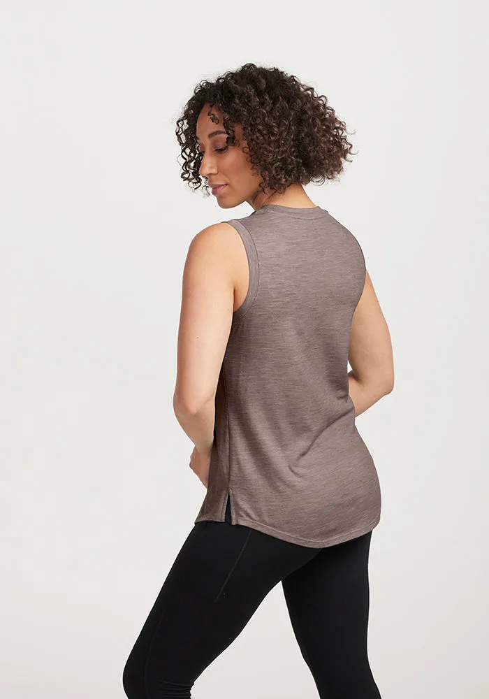 Bella Tunic Top • Final Sale Deals! - Simply Taupe