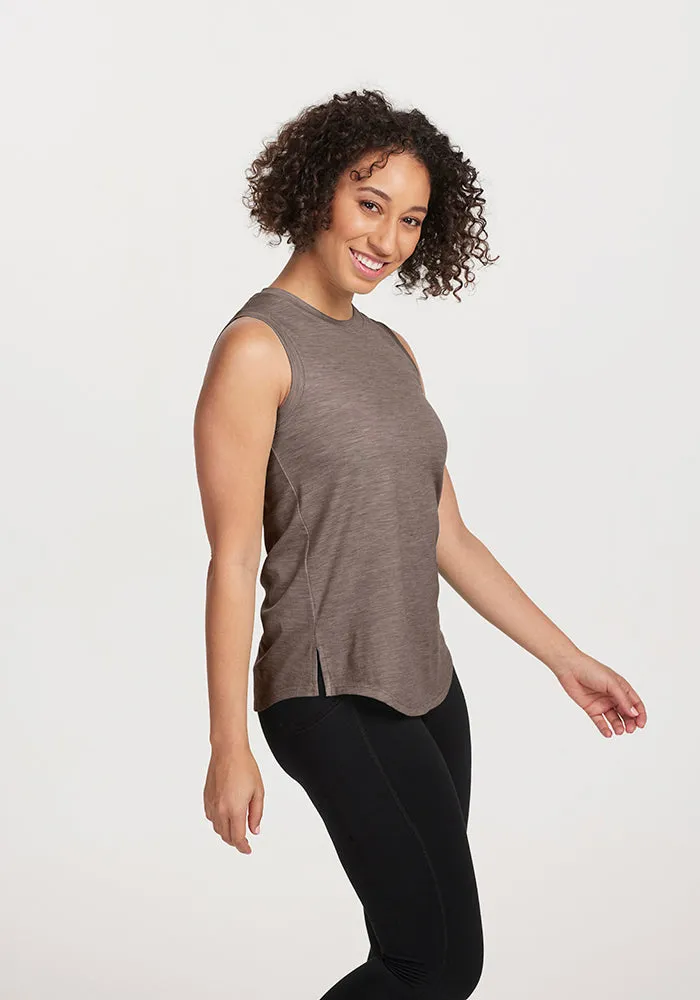 Bella Tunic Top • Final Sale Deals! - Simply Taupe