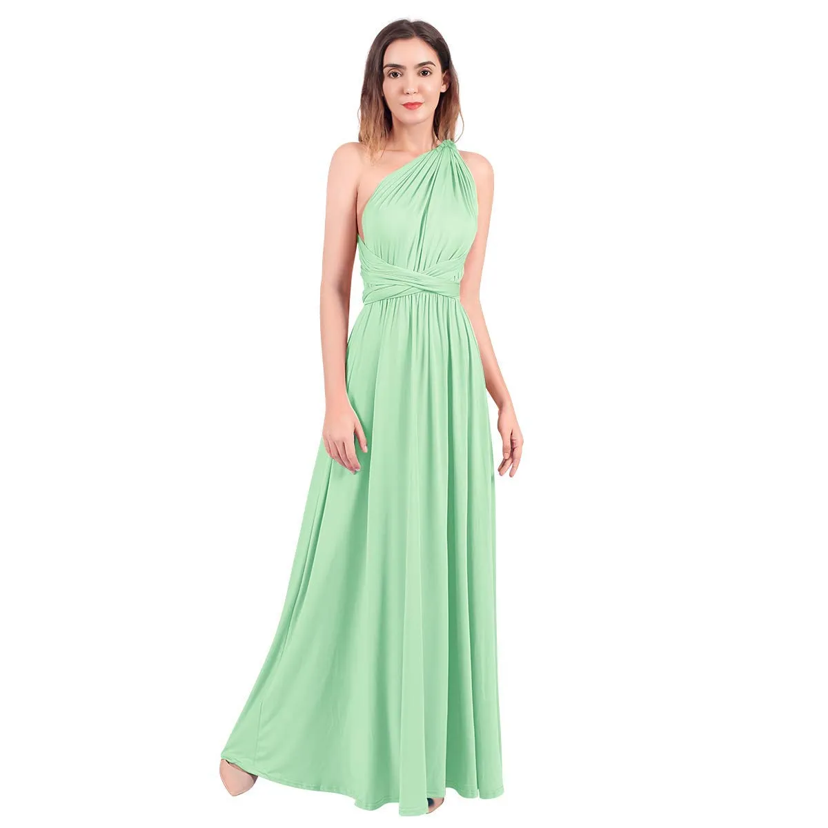Black Christmas Snowman Ladies Solid Cocktail Off Shoulder Wedding Bridesmaid Evening Long Maxi Dress - IBTOM CASTLE