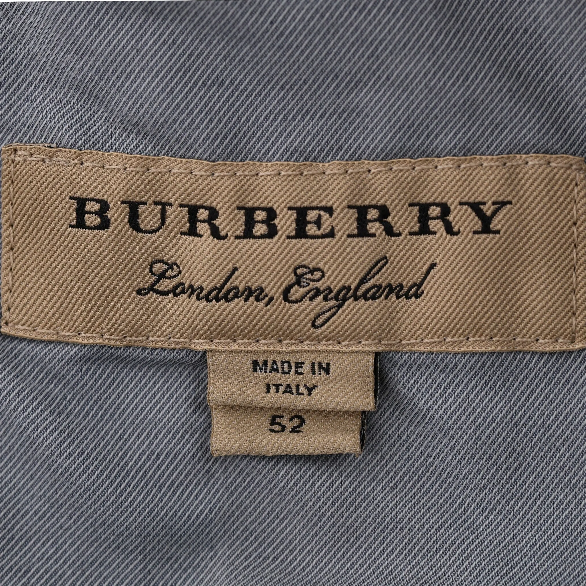 Burberry London Cotton Trousers. Size 52IT
