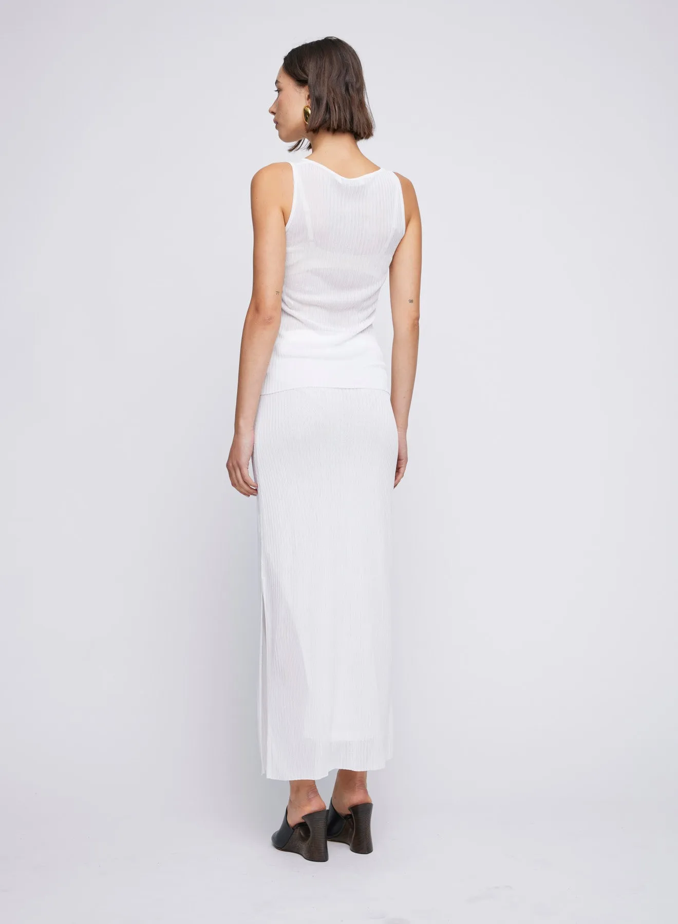 CARRIE SKIRT (SNOW)
