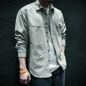Casual Long-sleeved Shirt P0813