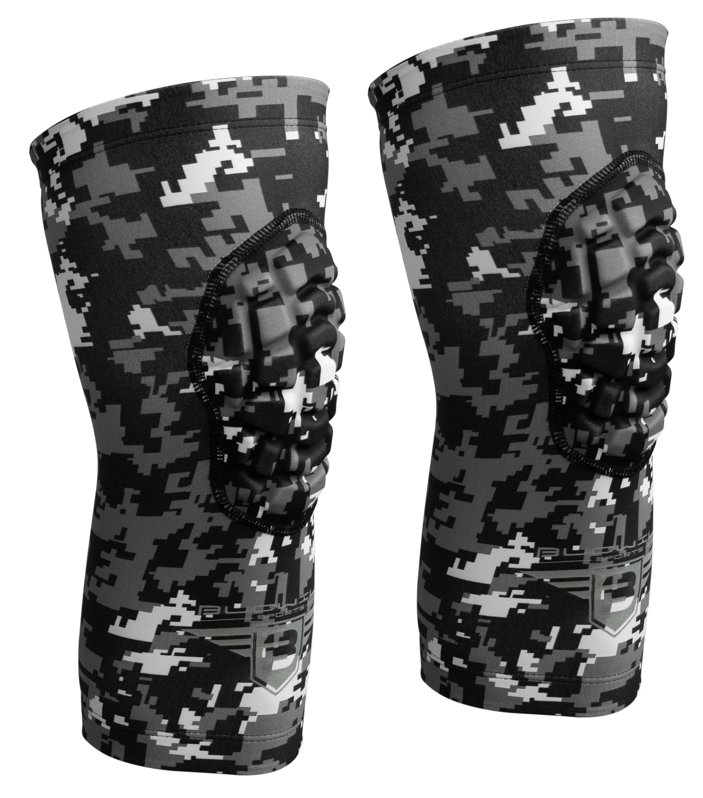 Compression Knee Pads - Black Camo