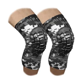 Compression Knee Pads - Black Camo