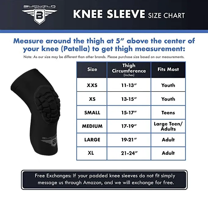 Compression Knee Pads - Black Camo
