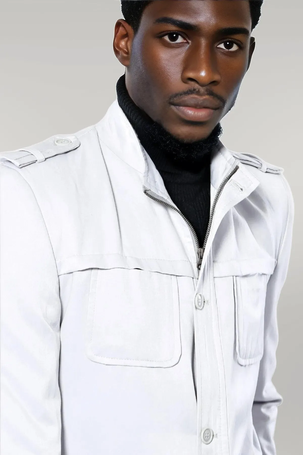 Double Breasted Cream Trench Coat - Wessi