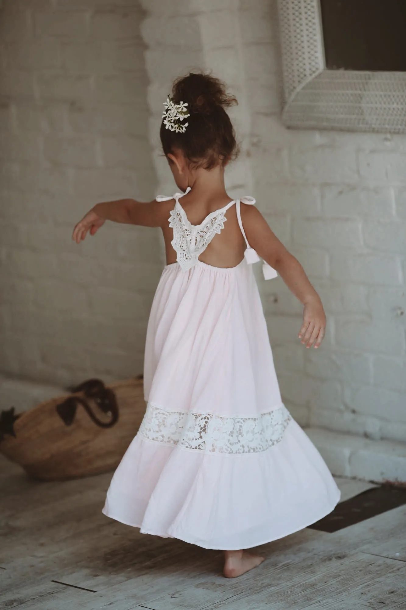 Elm Pink Girls Dress