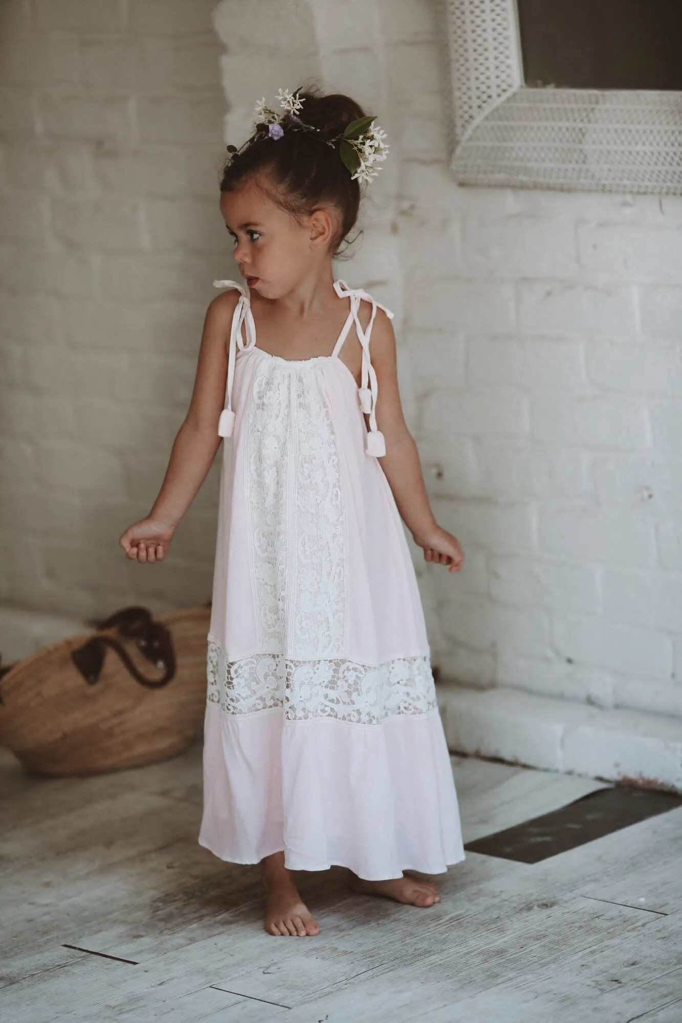 Elm Pink Girls Dress