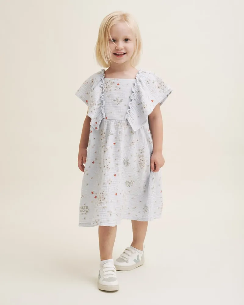Garbo & Friends Isla Muslin Frill Dress