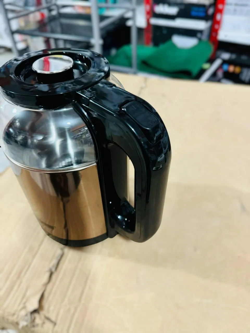 GEEPAS 1.7L Double Layer 1500W Glass Kettle-38063