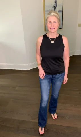 High Neck Tank Top
