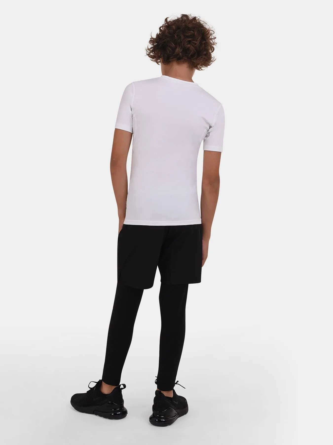 Hyperfusion Compression Base Layer Short Sleeve Crew Neck For Boys