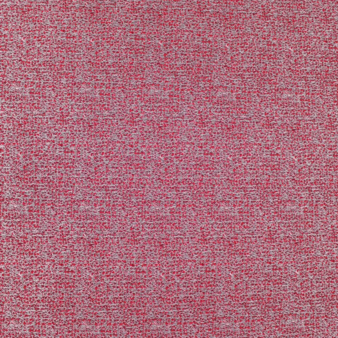 Italian mottled bengaline jacquard suiting - red/black/silver gray
