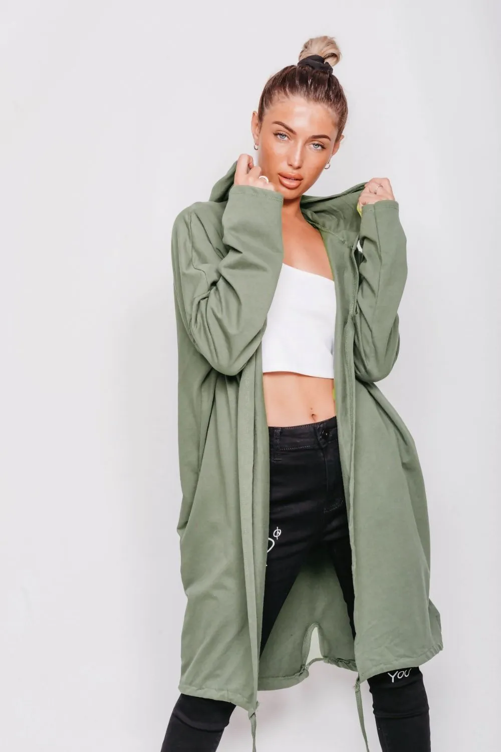 Khaki Sequin Rock & Roll Jacket