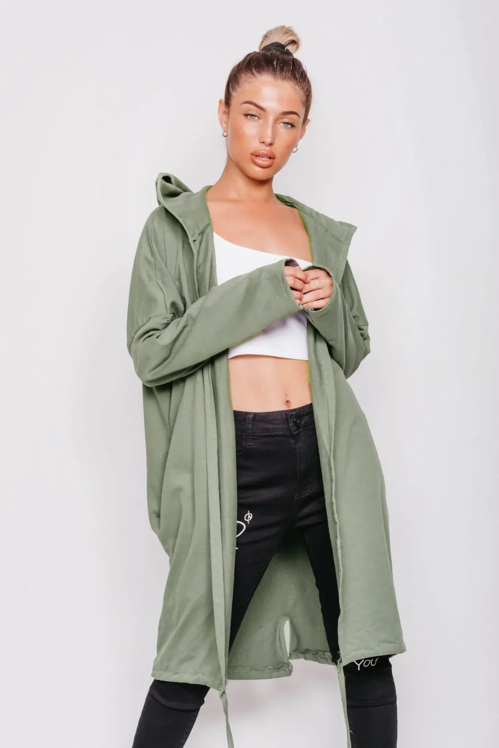 Khaki Sequin Rock & Roll Jacket