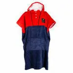 Liquid Force 2025 Block Changer Red/Navy 100% Cotton