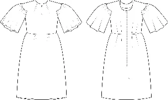 London Reign Dress Sewing Pattern