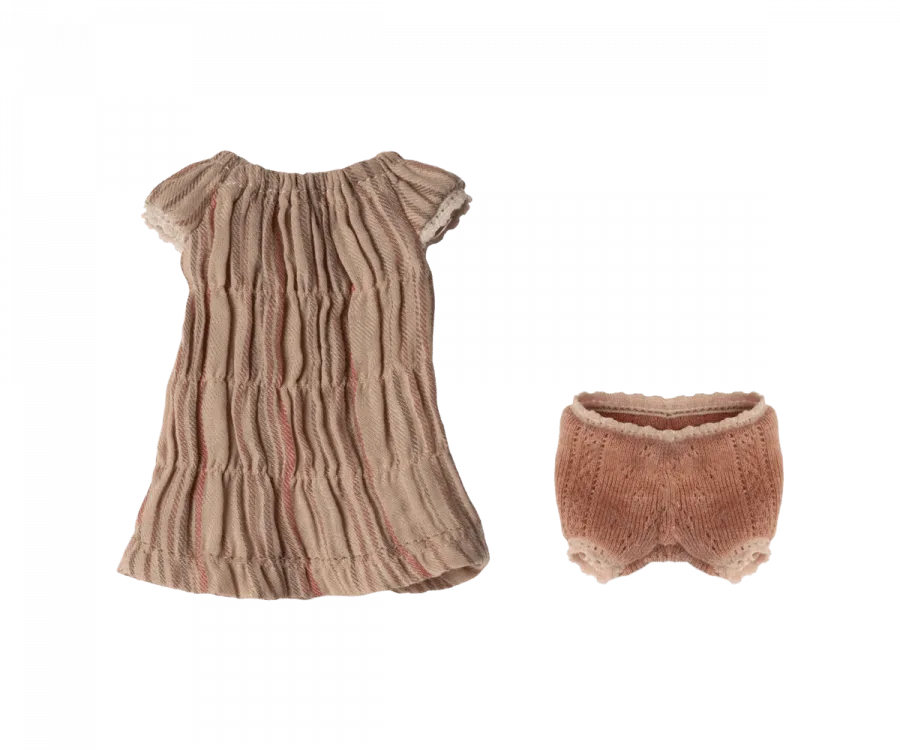 Maileg Size 1 Dress and Underwear Only 2024  NEW ARRIVAL