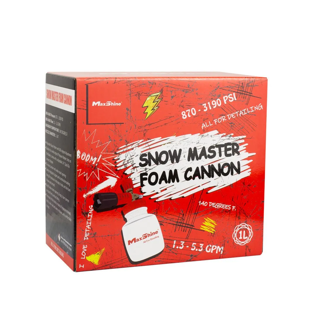 Maxshine Snow Master Car Wash Foam Cannon