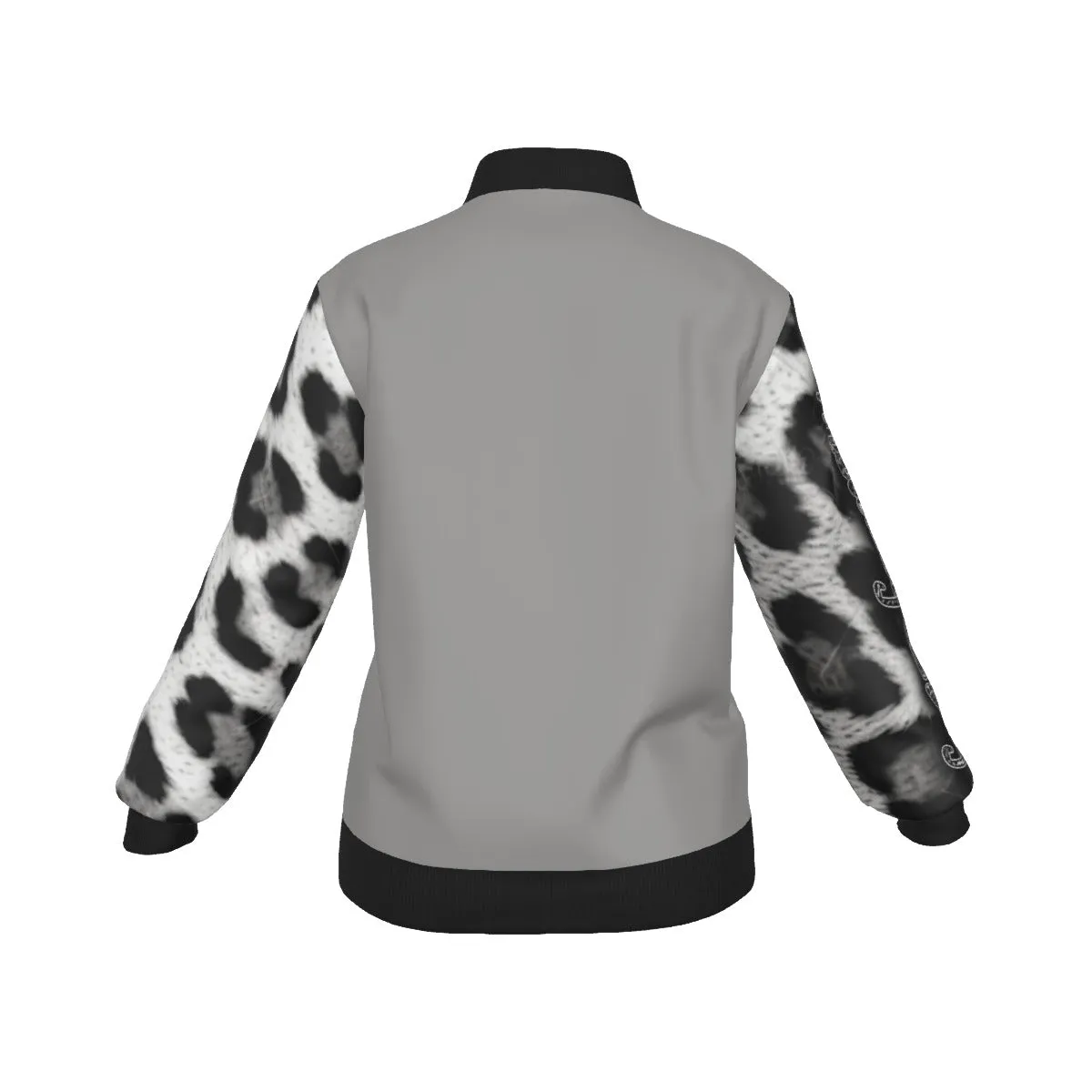Officially Sexy Snow Leopard Collection Women's AOLP Jacket Large Print (English) #1
