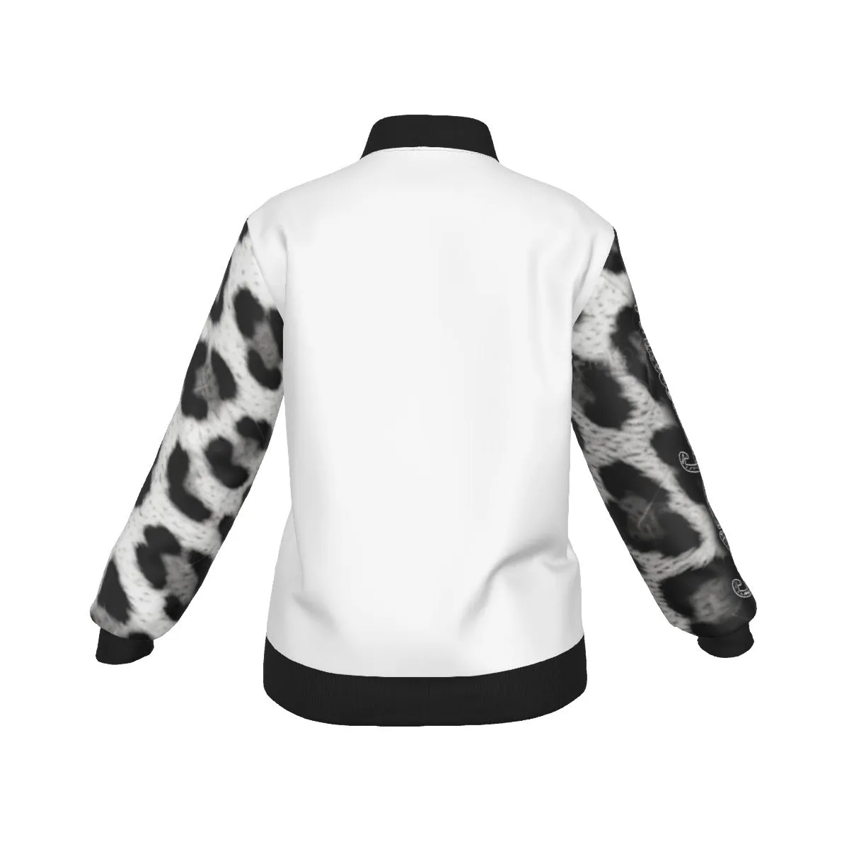 Officially Sexy Snow Leopard Collection Women's AOLP Jacket Large Print (English) #1