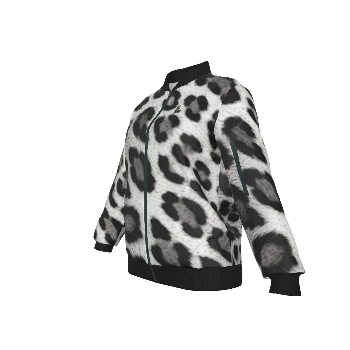 Officially Sexy Snow Leopard Collection Women's AOLP Jacket Large Print (English) #1