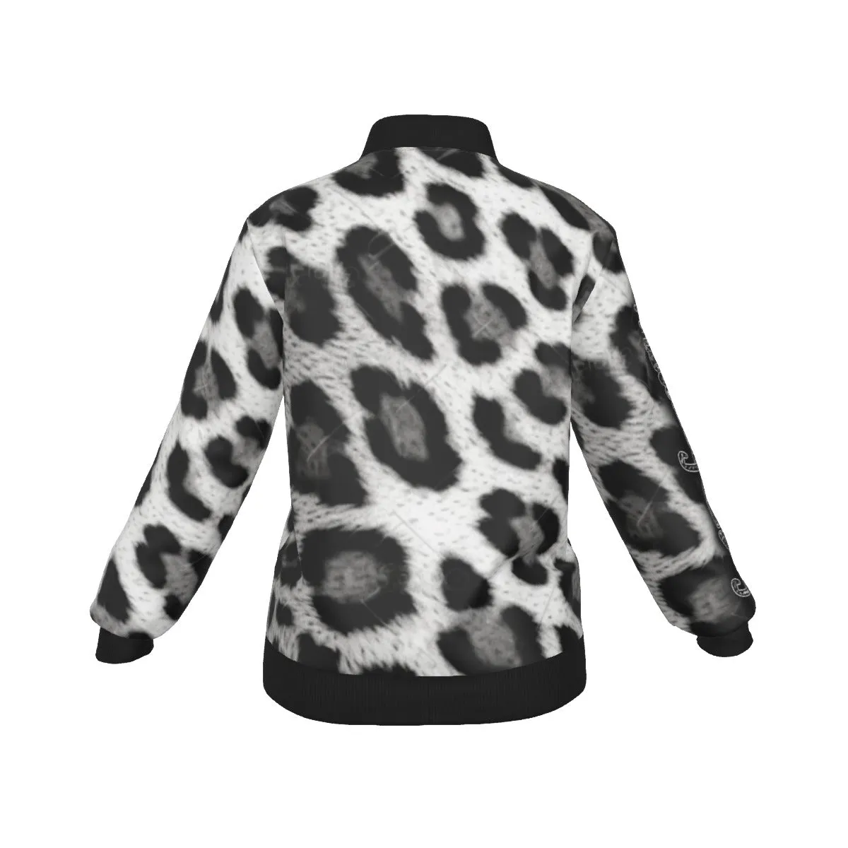 Officially Sexy Snow Leopard Collection Women's AOLP Jacket Large Print (English) #1