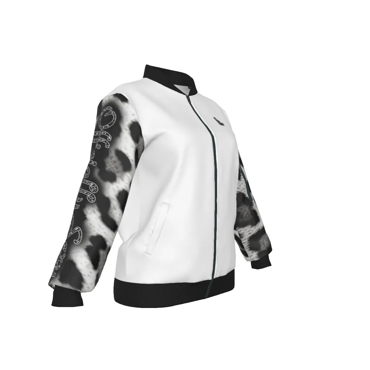 Officially Sexy Snow Leopard Collection Women's AOLP Jacket Large Print (English) #1