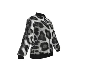 Officially Sexy Snow Leopard Collection Women's AOLP Jacket Large Print (English) #1