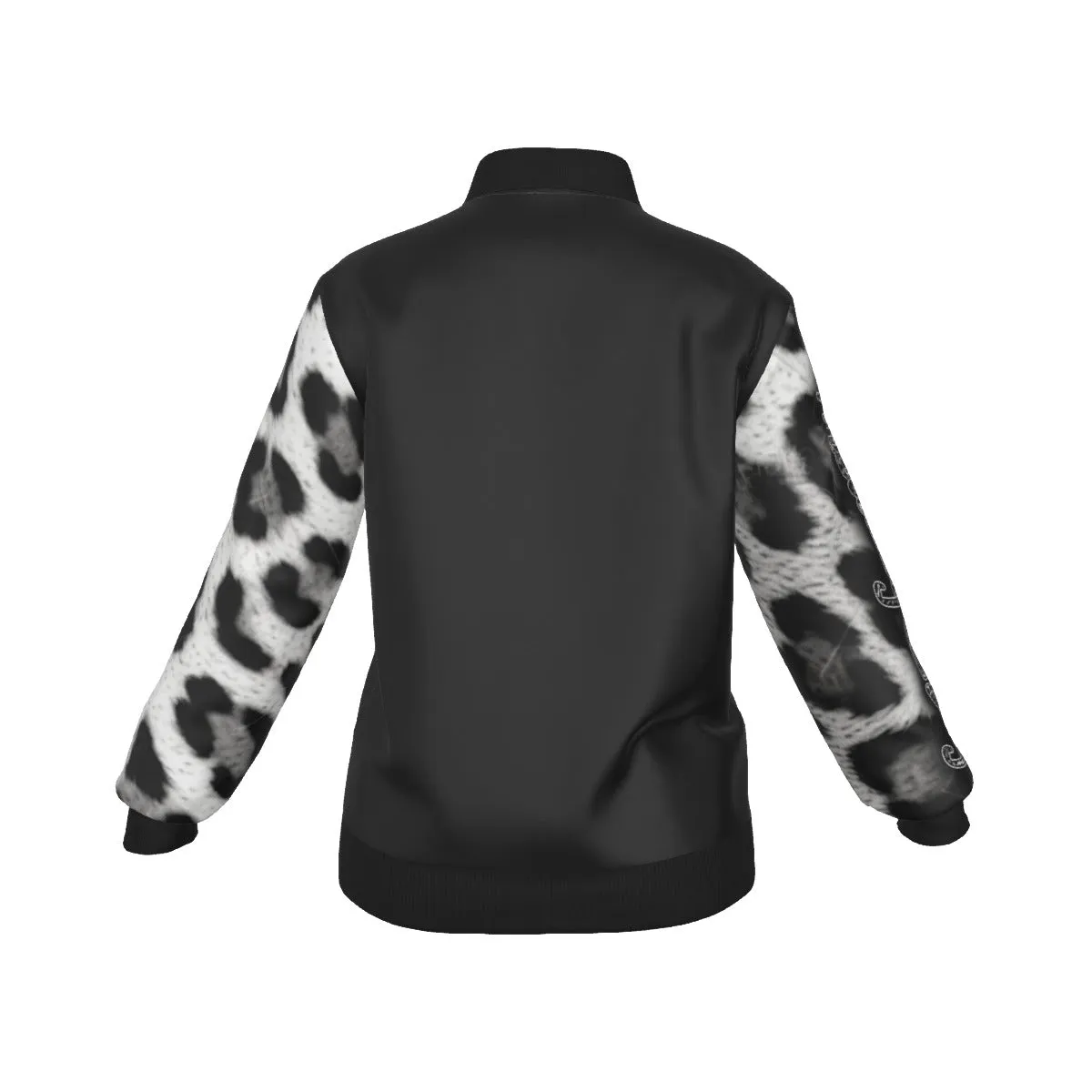 Officially Sexy Snow Leopard Collection Women's AOLP Jacket Large Print (English) #1