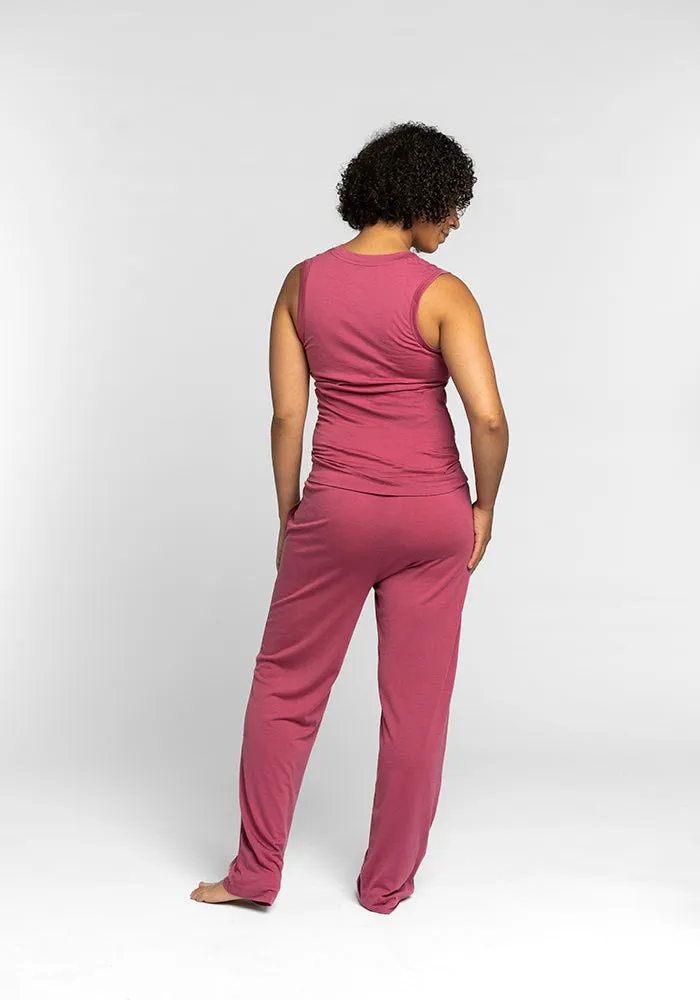Phoebe Lounge Tank • Final Sale Deals! - Red Violet