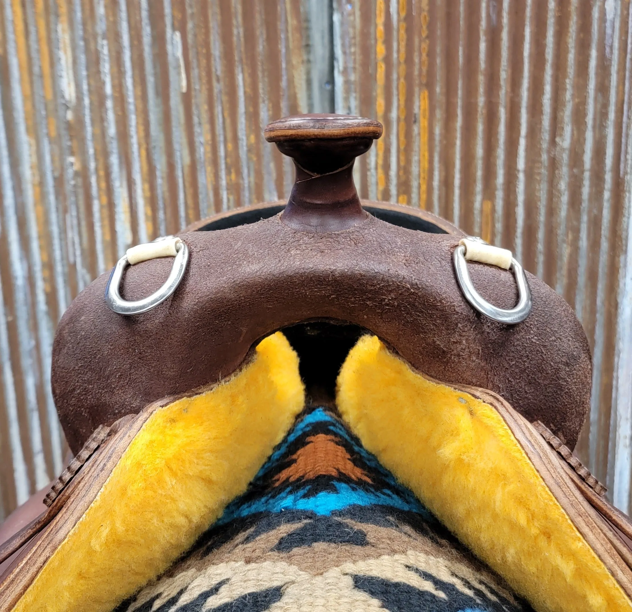 RW Bowman Heavy Oiled Training Saddle