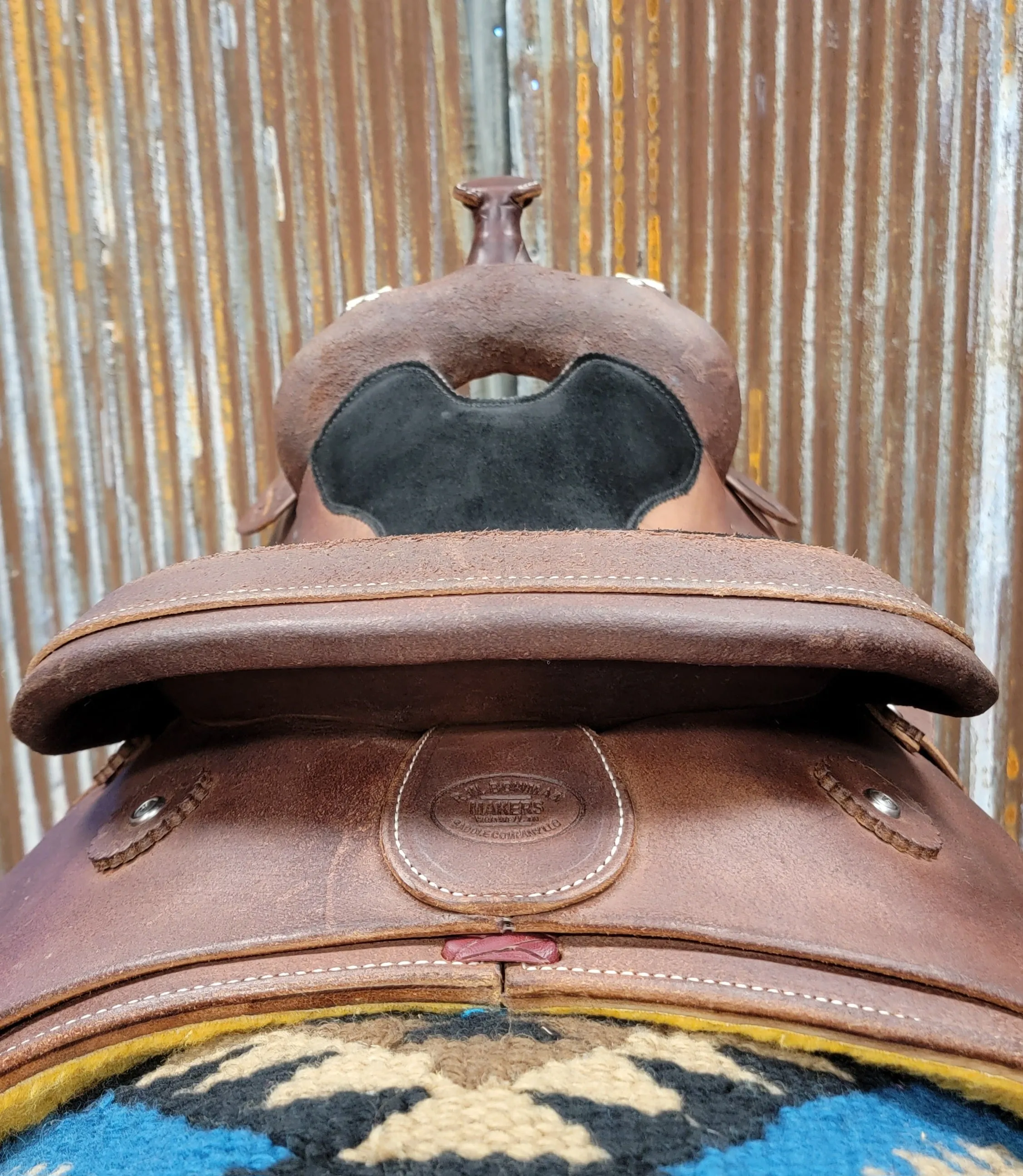 RW Bowman Heavy Oiled Training Saddle