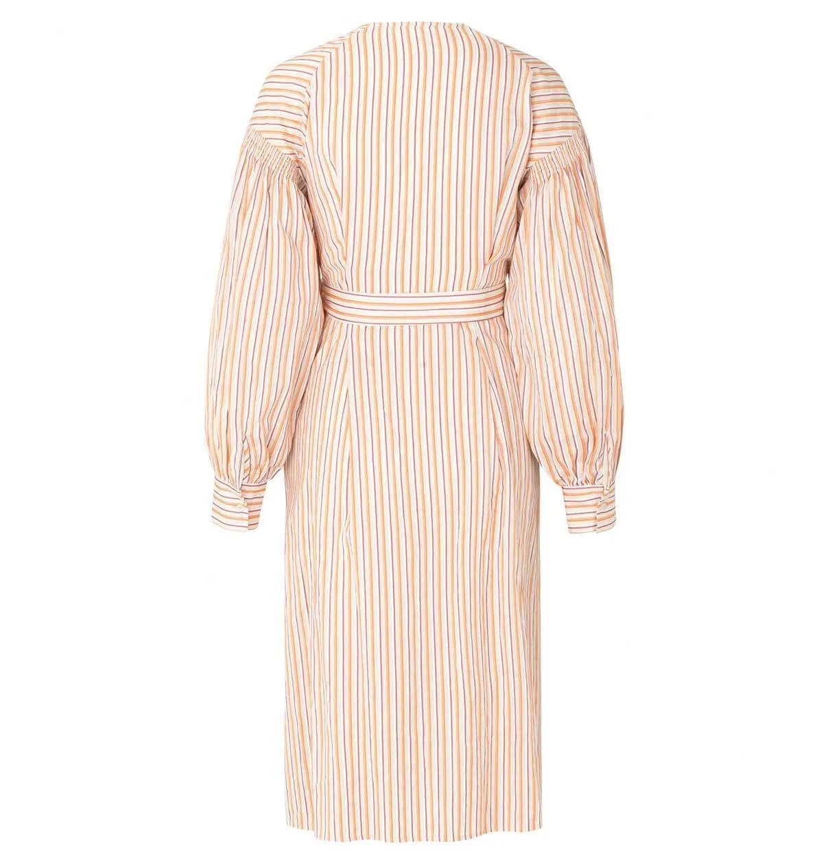 Samsoe Samsoe Merrill Dress – Coral Stripe