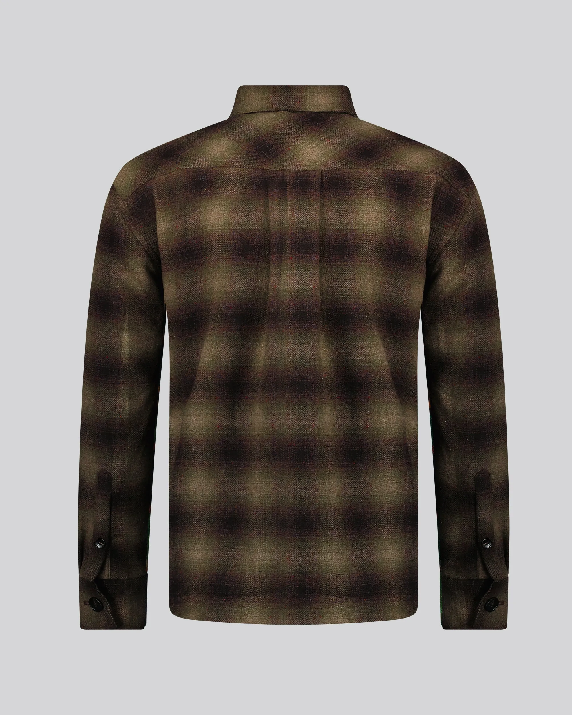 SG Quilted Shirt Jacket - Bronze Plaid