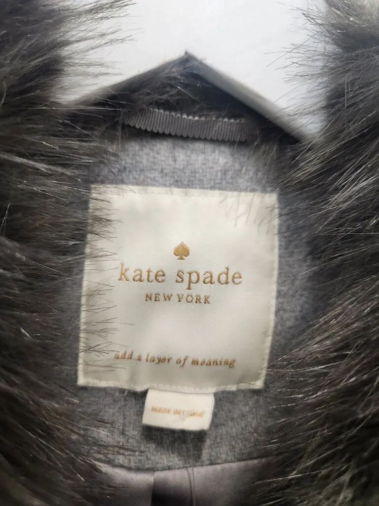 Single Breasted Wool Coat Retail $798