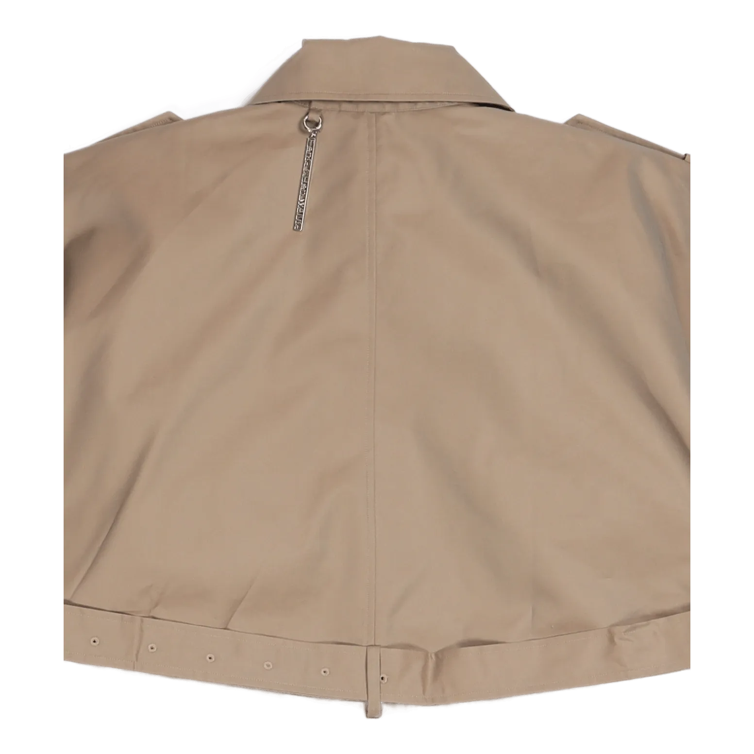 Sleeveless Trench Coat Khaki