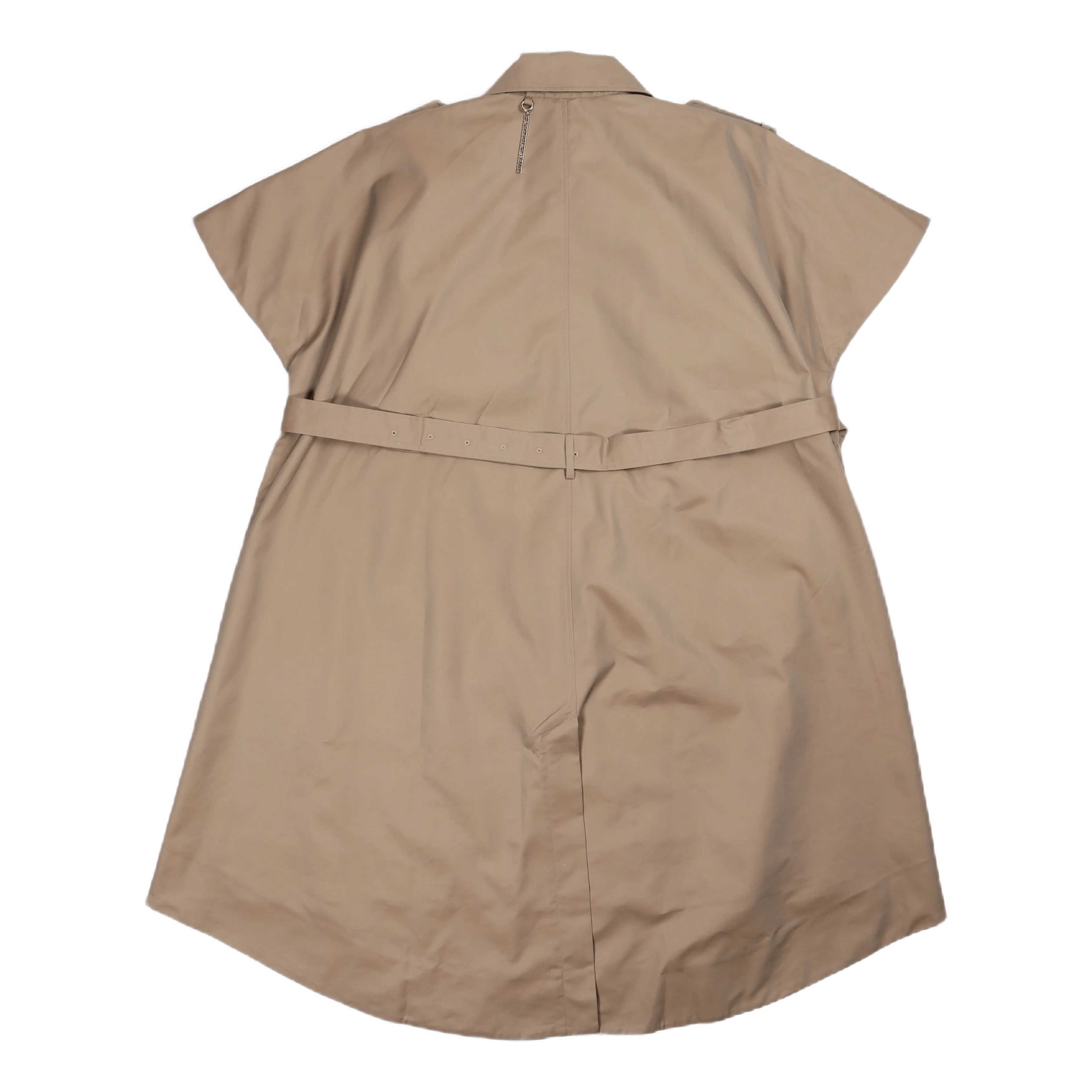 Sleeveless Trench Coat Khaki