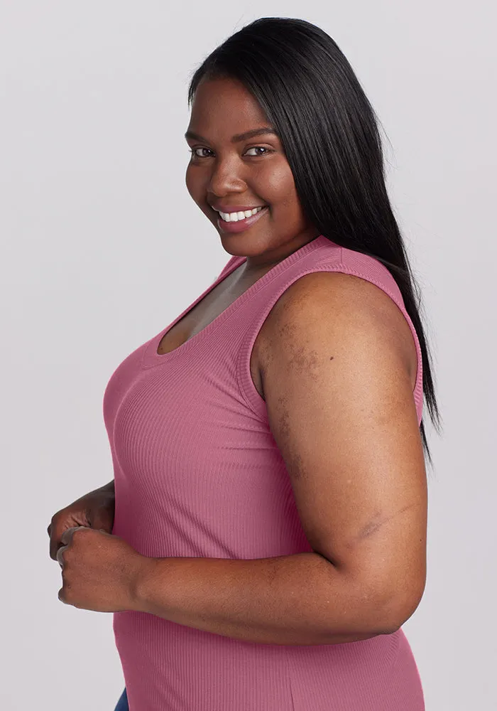 Sloane Ribbed Tank • Final Sale Deals! - Mesa Rose