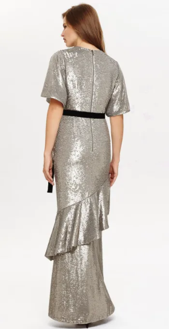 Starlette Sequined Maxi Dress