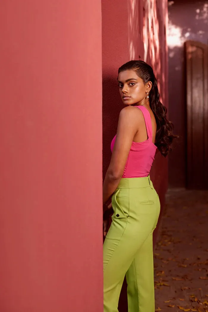Straight Ankle-Length Trousers - Qua