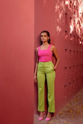 Straight Ankle-Length Trousers - Qua